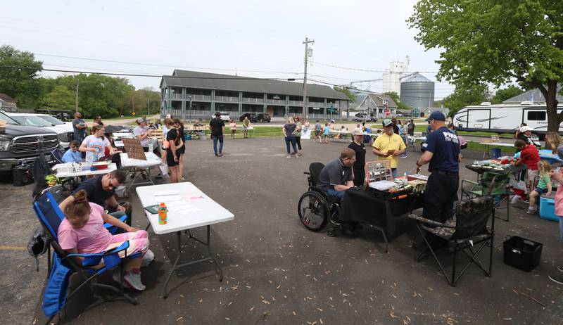 Dozens of children sell products during the 2nd Annual Lemonade Day for Young Entrepreneurs on Saturday, May 4, 2024 at Country Kids in Utica. The program teaches life skills like business operations, responsibility, financial literacy, goal-setting, and teamwork.