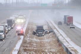 Weather-related crashes close I-80 eastbound lanes temporarily