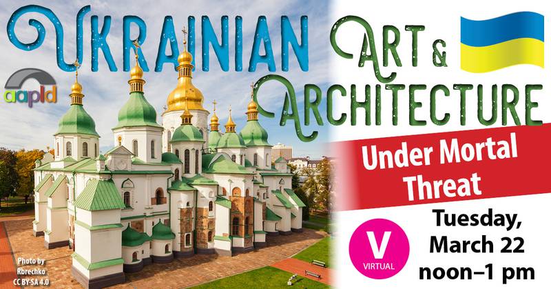 Art historian Konstantin Akinsha will join Algonquin Area Public Library and several partnering libraries to discuss the destruction taking place in Ukraine and the efforts of the European arts community to save Ukrainian masterpieces in a Zoom event from noon to 1 p.m. on Tuesday, March 22.