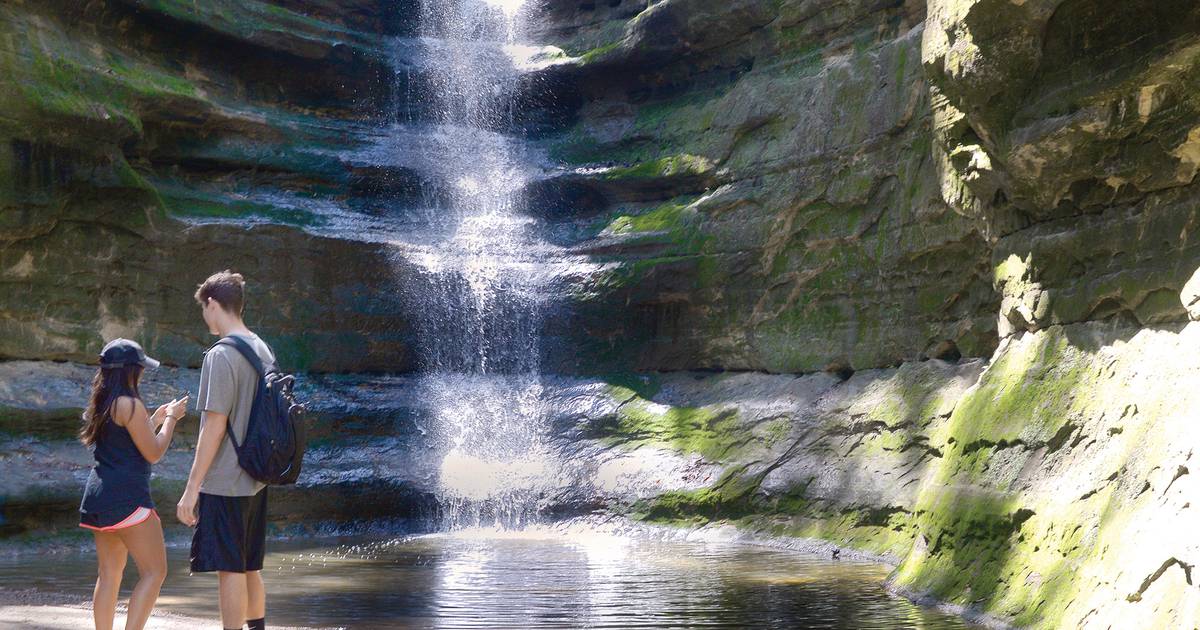Where to find waterfalls in northern Illinois for a serene nature escape this summer