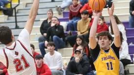 Photos: Mendota's Aden Tillman reaches 1,000 point milestone in win over Hall