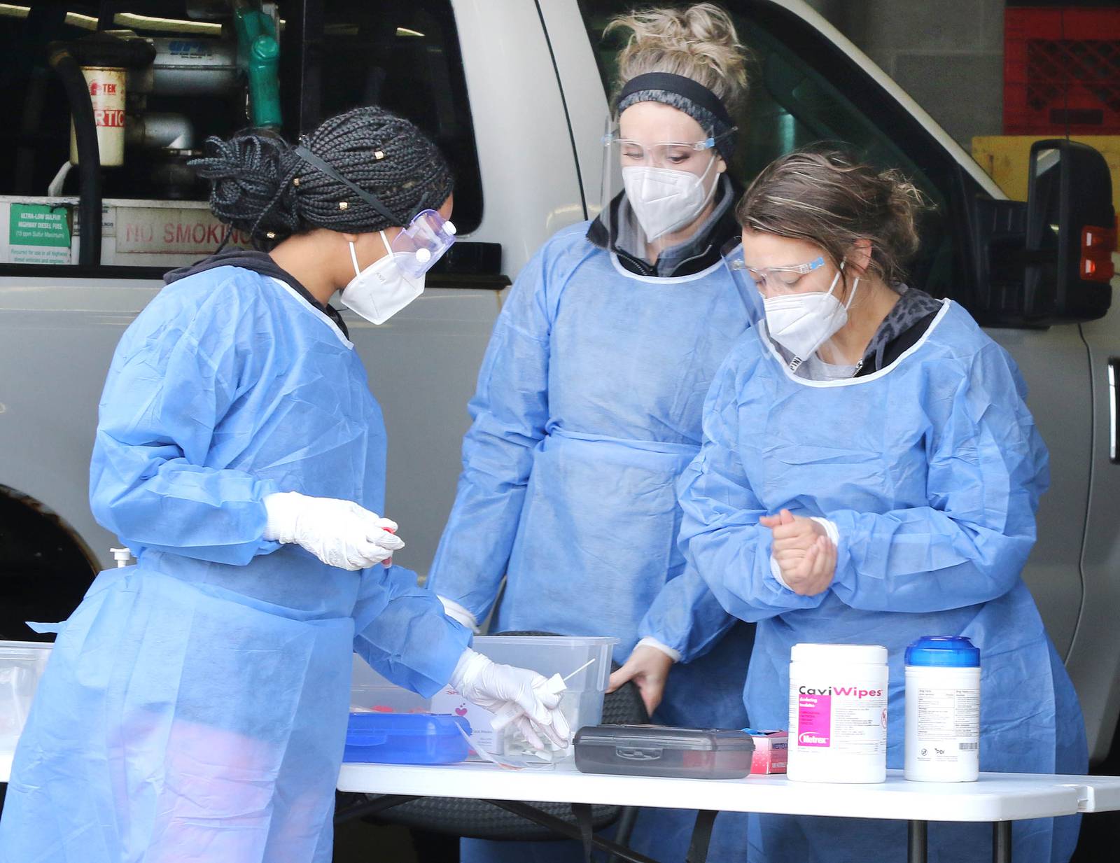 New free COVID19 testing site opens in DeKalb Shaw Local