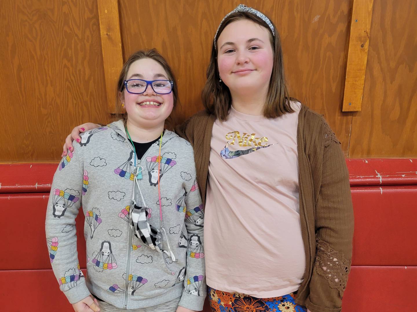 Heading to state (left to right): Lucy Kurtz, Stella Volkert