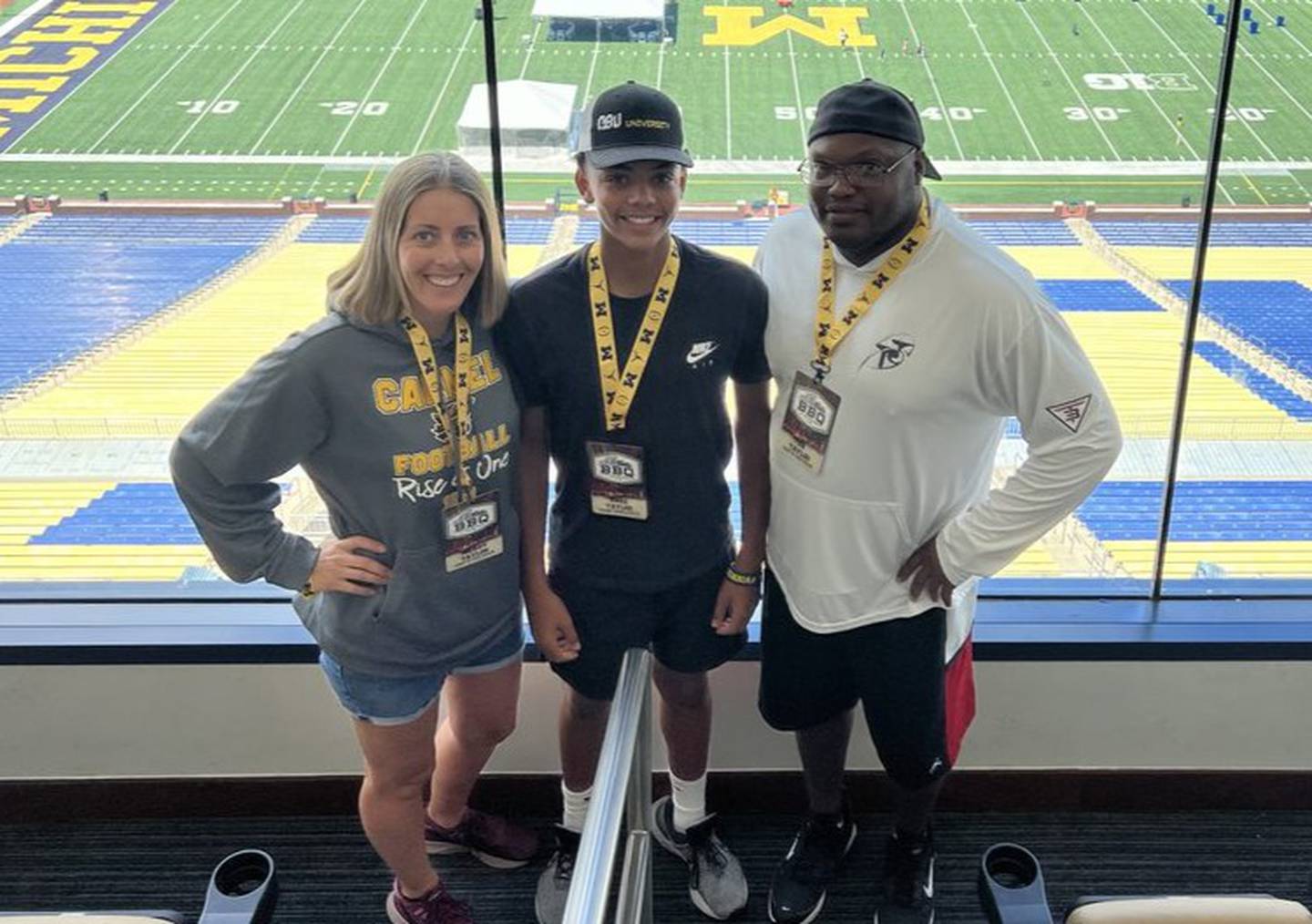 Hilary, Trae and J.R. Taylor.