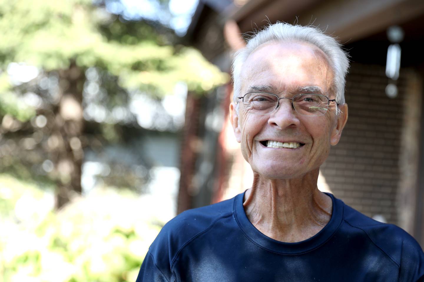 Vietnam Veteran Dick Cermak of Downers Grove is an assistant coach for the junior varsity softball team at Downers Grove South High School.