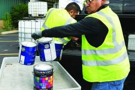 Recycle latex paint, aerosol products, and shred your documents April 13