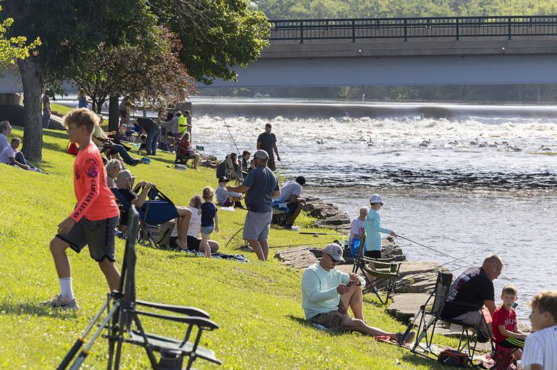 Fifty-one people signed up for the Petunia Fest fishing derby held between the bridges Saturday, July 6, 2024.