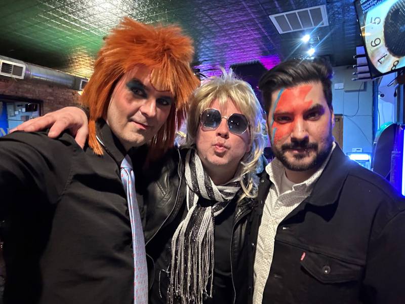 The Dan Dougherty Band will perform a David Bowie tribute Friday at the Billie Limacher Bicentennial Park Theatre in Joliet.