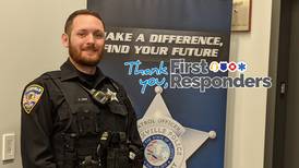 Yorkville police officer Joshua Opp is here to serve
