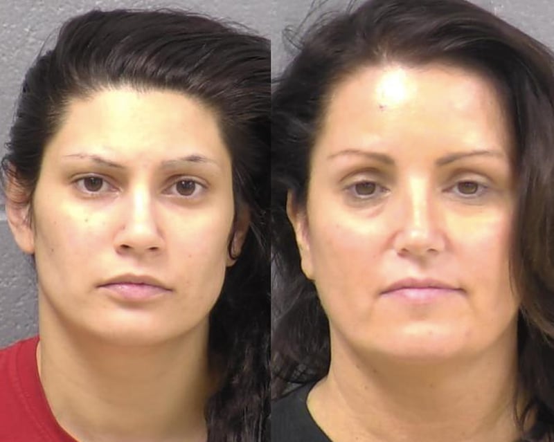 Sirena Guajardo (left) and Heather Niemotka.