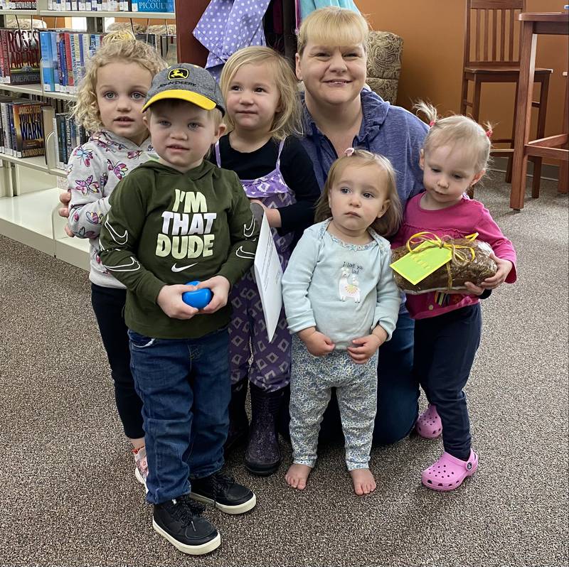 Greenfield residents wanted to use the opportunity to thank the librarians for the work they do.
