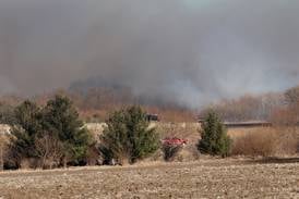 Photos: Bureau County firefighters called to Ohio for large brush fire