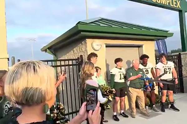 Bishop McNamara’s Rich Zinanni Athletic Complex unveiled