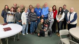 Rock Falls Rotary supports therapy dog 