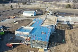 Photos: Construction progresses at IVCC's agricultural education center