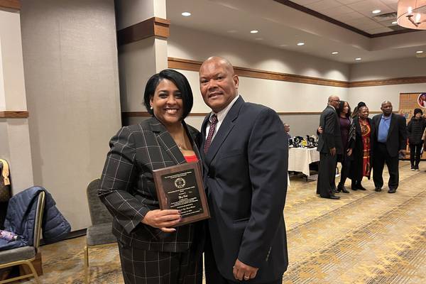 Drake recognized as NAUW Northshore Branch educator of the year