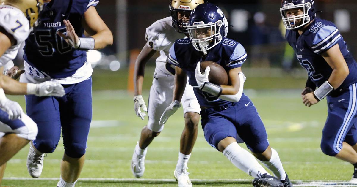 Live Coverage Week 3 Marist vs. Nazareth football Shaw Local