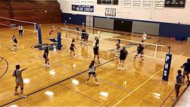 Photos: Princeton volleyball practice