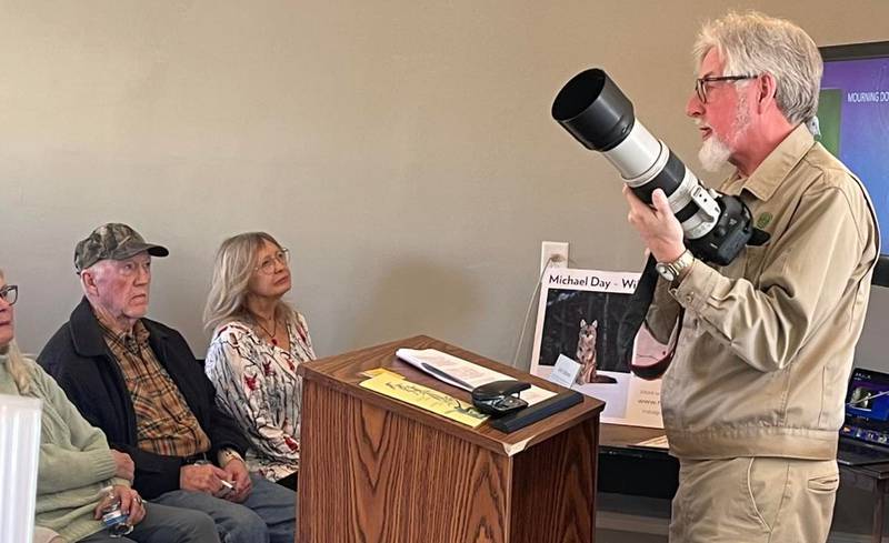 The Joseph F. Glidden Homestead and Historical Center’s next Soup-er Sunday program will feature a DeKalb-area photographs presentation by wildlife photographer Michael Day