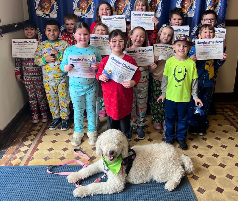 Lincoln Elementary School in Ottawa named its December 2023 Champion of the Charter. The following students were selected by the school: Kennedy Mantzke, Zoey Schell-Dresen, Mateo Rodriguez, Olivia Johnson, Vincent Flores, Maddox Martin, Perse Kazlowski, Hunter Klaus, Briar Dunne, Eli Burke, Benjamin Perez, Niles Norem, Makenna Alexander and Harper Leiteritz.