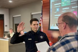 Yorkville Police Department hires newest officer, department now at full staffing