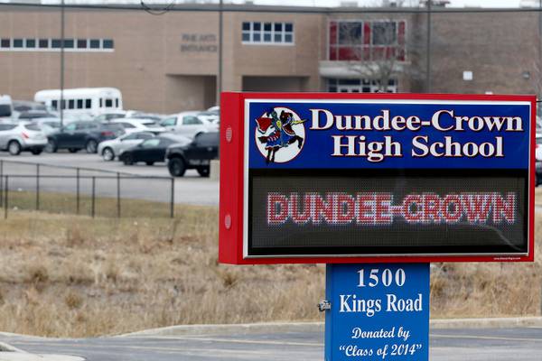 Dundee-Crown football game against Prairie Ridge suspended after shots fired nearby