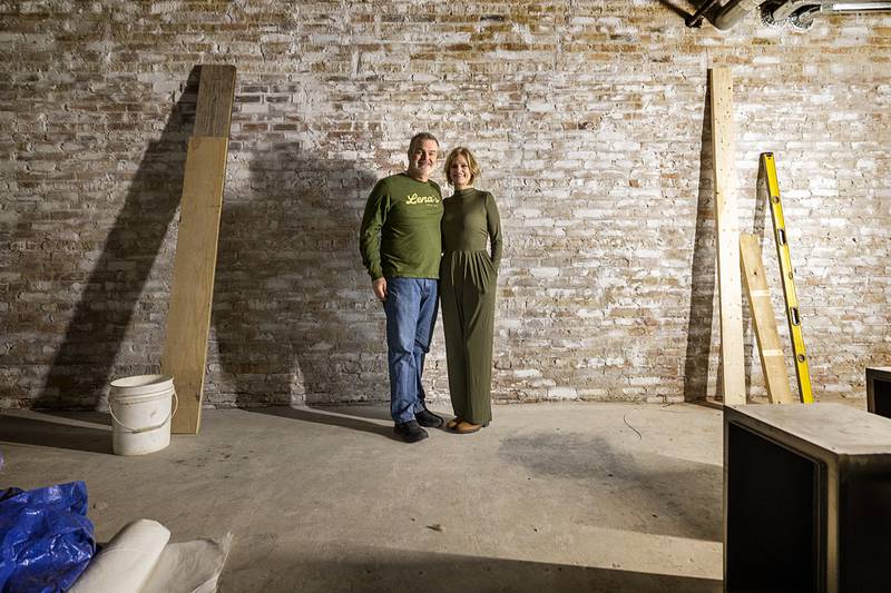 Greg and Heather Huffman have been working with contractors to renovate the Mama Cimino’s building into their own eatery, Lena’s. A late February opening is being planned.