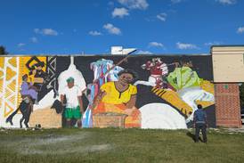 Mural captures flavors of new Joliet West African restaurant