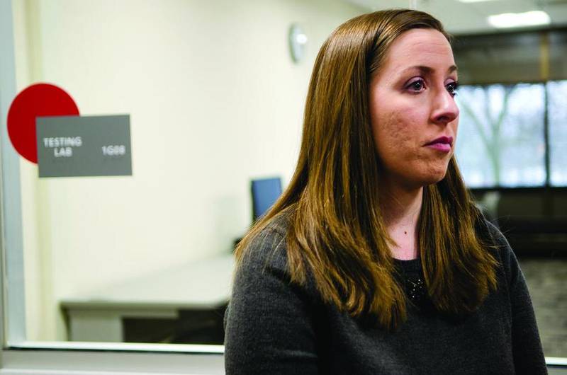 Sasha Logan, testing center coordinator at Sauk, talks about how the newly expanded, relocated center will help serve more members of the student body with greater efficiency.