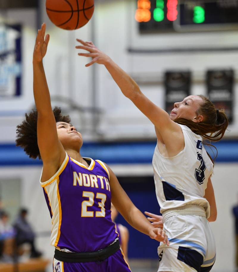 Photos: Downers Grove South vs Downers Grove North Girls Basketball