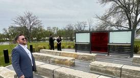 Sauk Valley Community College students get a breath of fresh air in new outdoor learning space