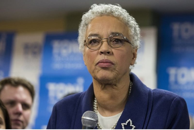 Cook County Board President Toni Preckwinkle