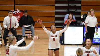 Benet crawls back in second set to secure victory over St. Charles North to claim sectional title
