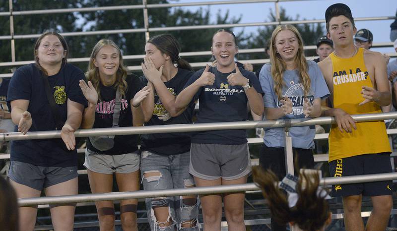 Fans like what they see from the Marquette Crusaders during their home opener Friday against Madison.