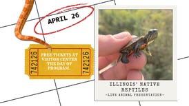 Learn about native reptiles April 26 at Starved Rock