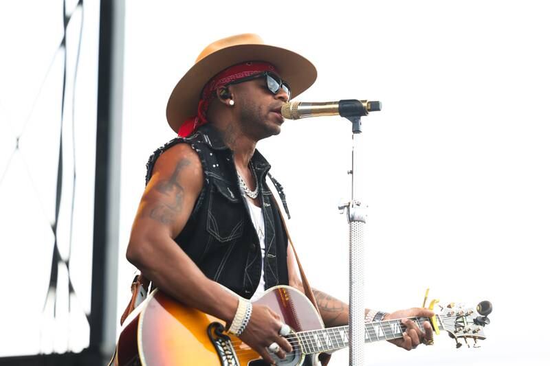 Jimmie Allen performs on day 2 of the Taste of Joliet. Saturday, June 25, 2022 in Joliet.