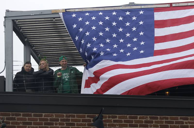 People watch the McHenry ShamROCKS the Fox Festival Parade on Saturday, March 14, 2026. In McHenry.