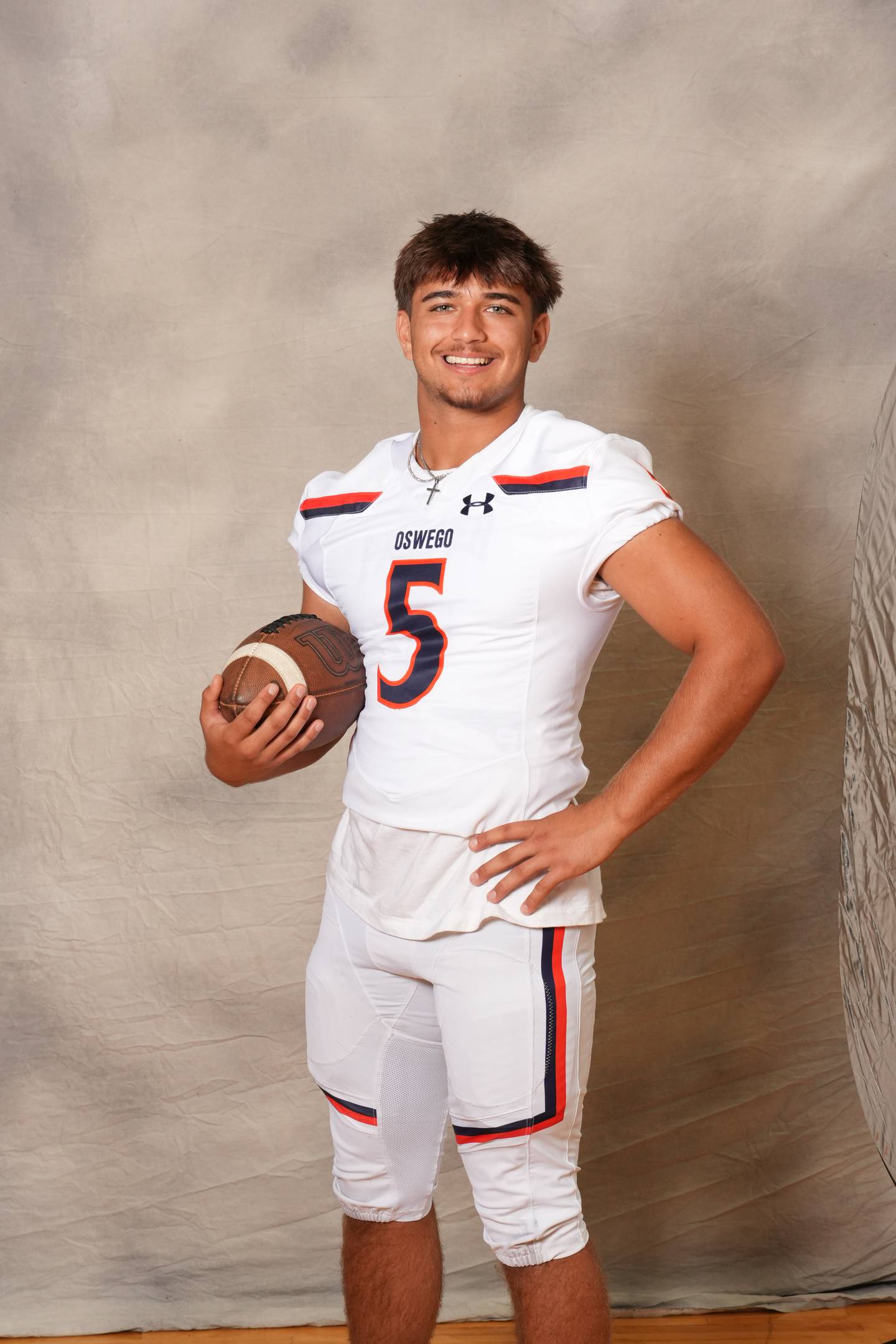 Oswego junior Cam Loghmani