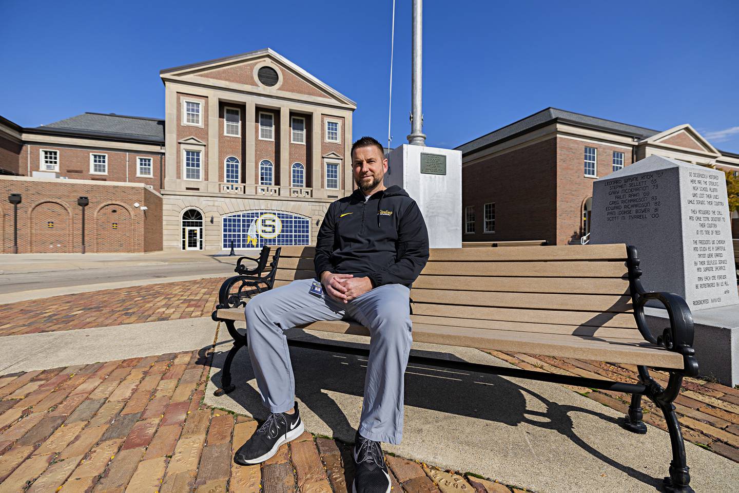 Sterling assistant athletic director Andrew Root talks about his military service.