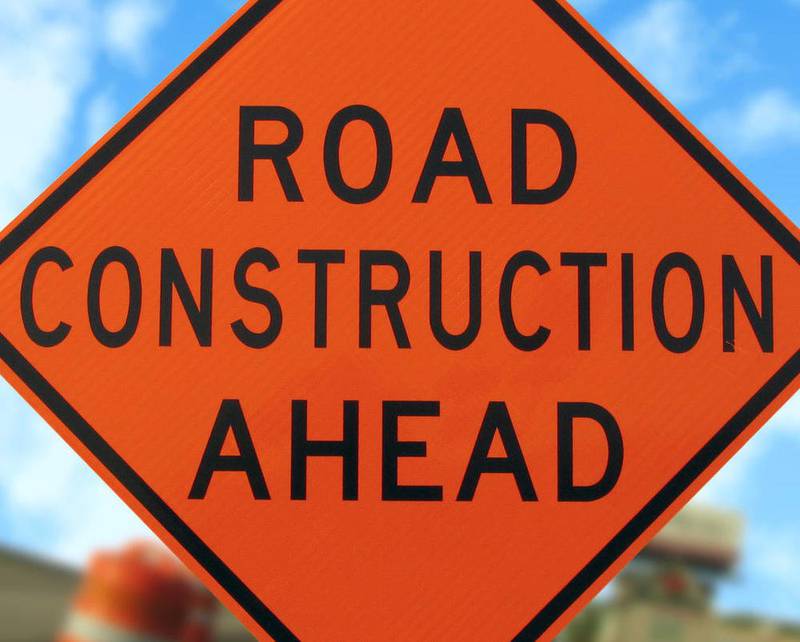 Road construction ahead
