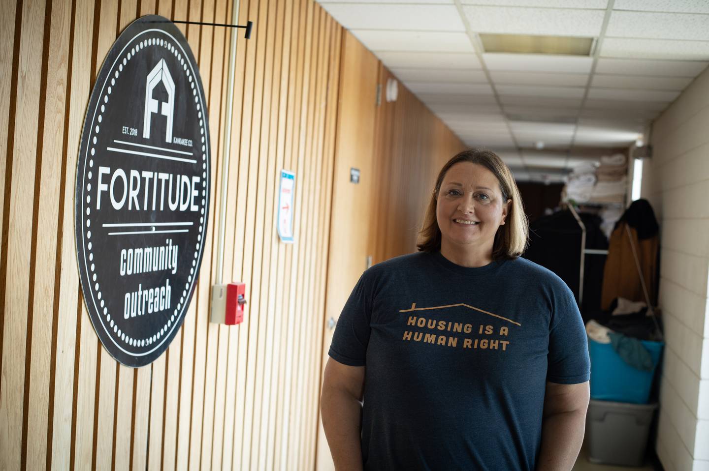 Dawn Broers, executive director of Fortitude Community Outreach, at their building on East Court St. in Kankakee on Thursday, June 5, 2025.