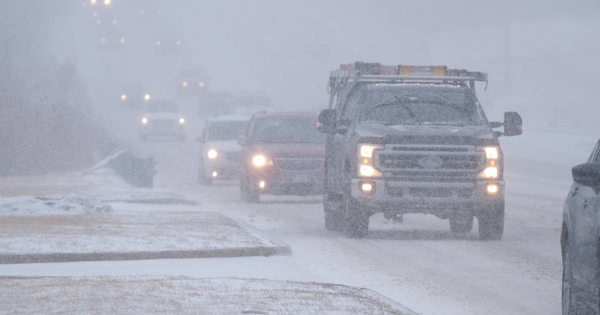 Northern Illinois will see snow, slick roads starting Tuesday and again on New Year’s Eve
