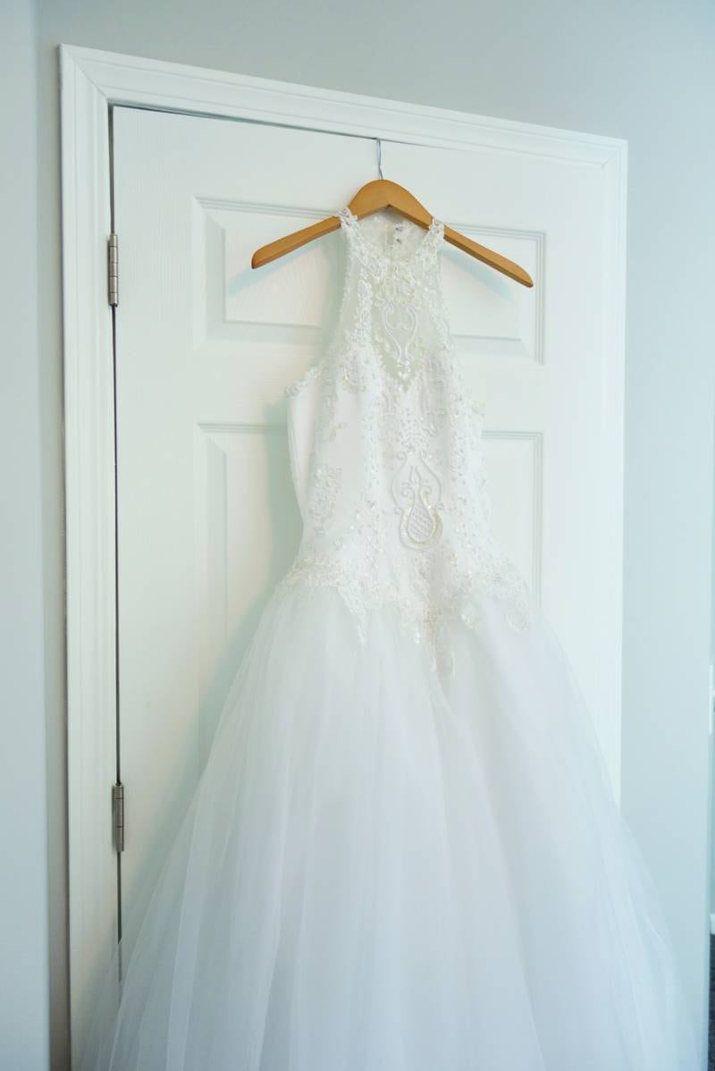 wedding gown