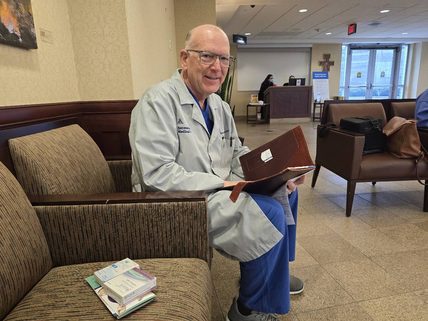Dr. Brian Egan, chair of the OB/GYN department at Prime Healthcare’s Saint Joseph Medical Center in Joliet, is seen on Wednesday, March 4, 2026, at Prime Healthcare’s Saint Joseph Medical Center.