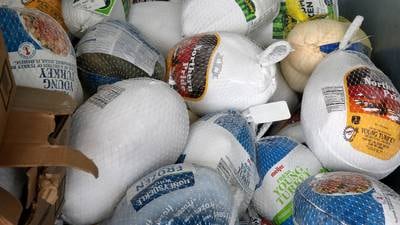 Thanksgiving turkey prices lower this year