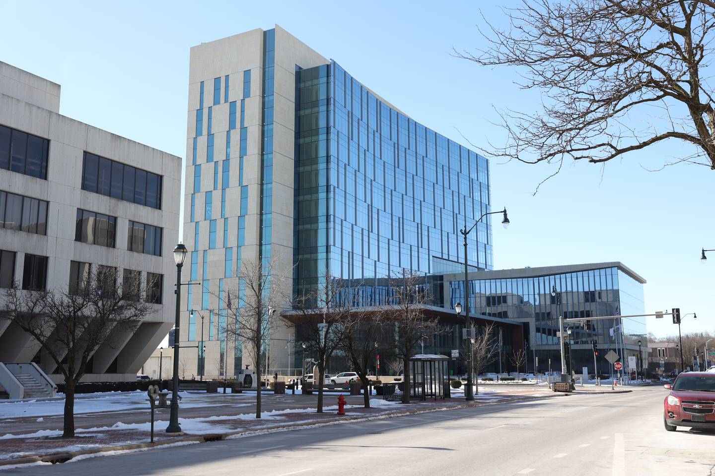 The Will County Courthouse in Joliet on Wednesday February 1st, 2023.