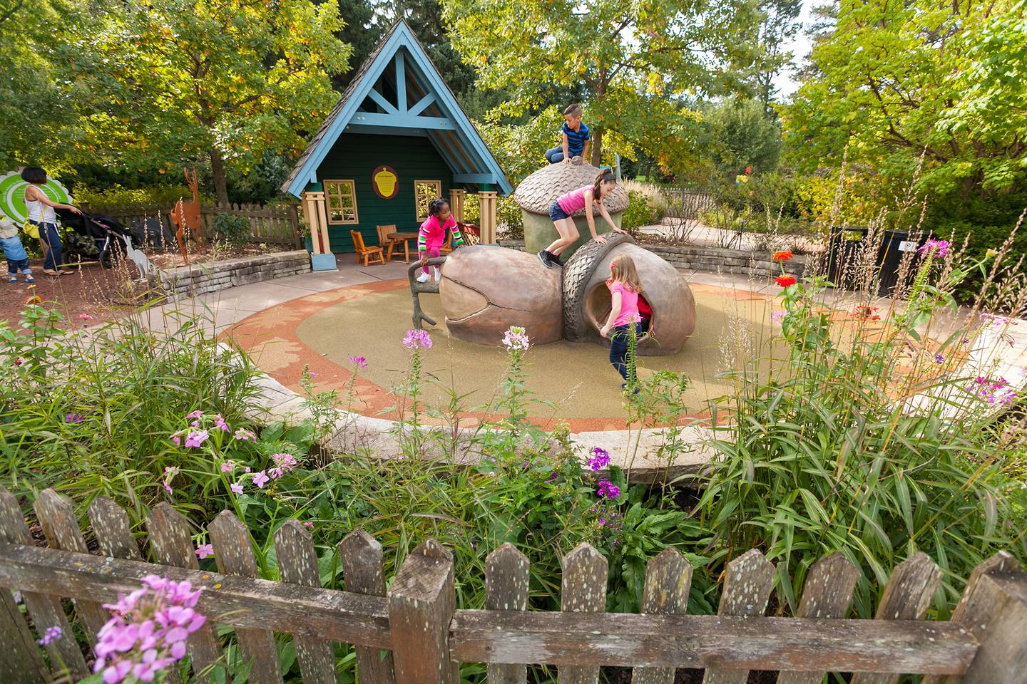 The Children's Garden at The Morton Arboretum in Lisle.