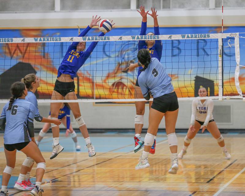 Photos Lyons vs. Willowbrook volleyball Shaw Local
