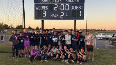 Oswego East scores two goals late, beats Yorkville for program’s 200th win