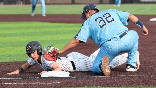 Photos: Marquette, Fulton baseball meet in Class 1A supersectional at NIU in DeKalb